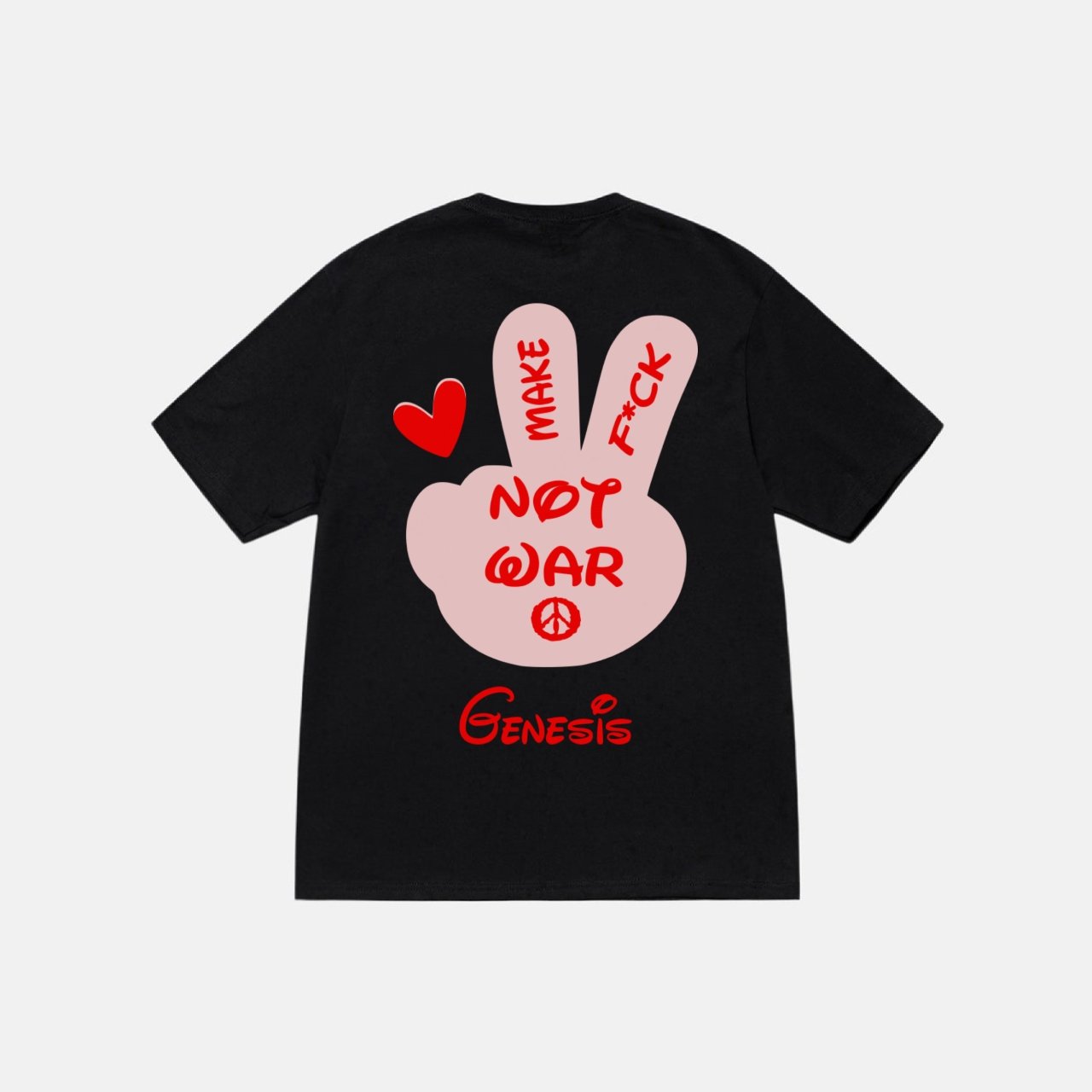 Make F*ck Not War Tee
