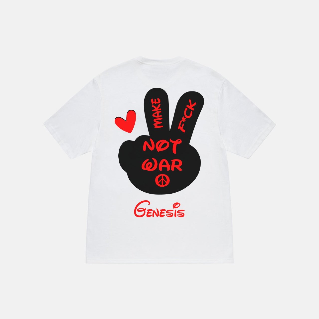 Make F*ck Not War Tee