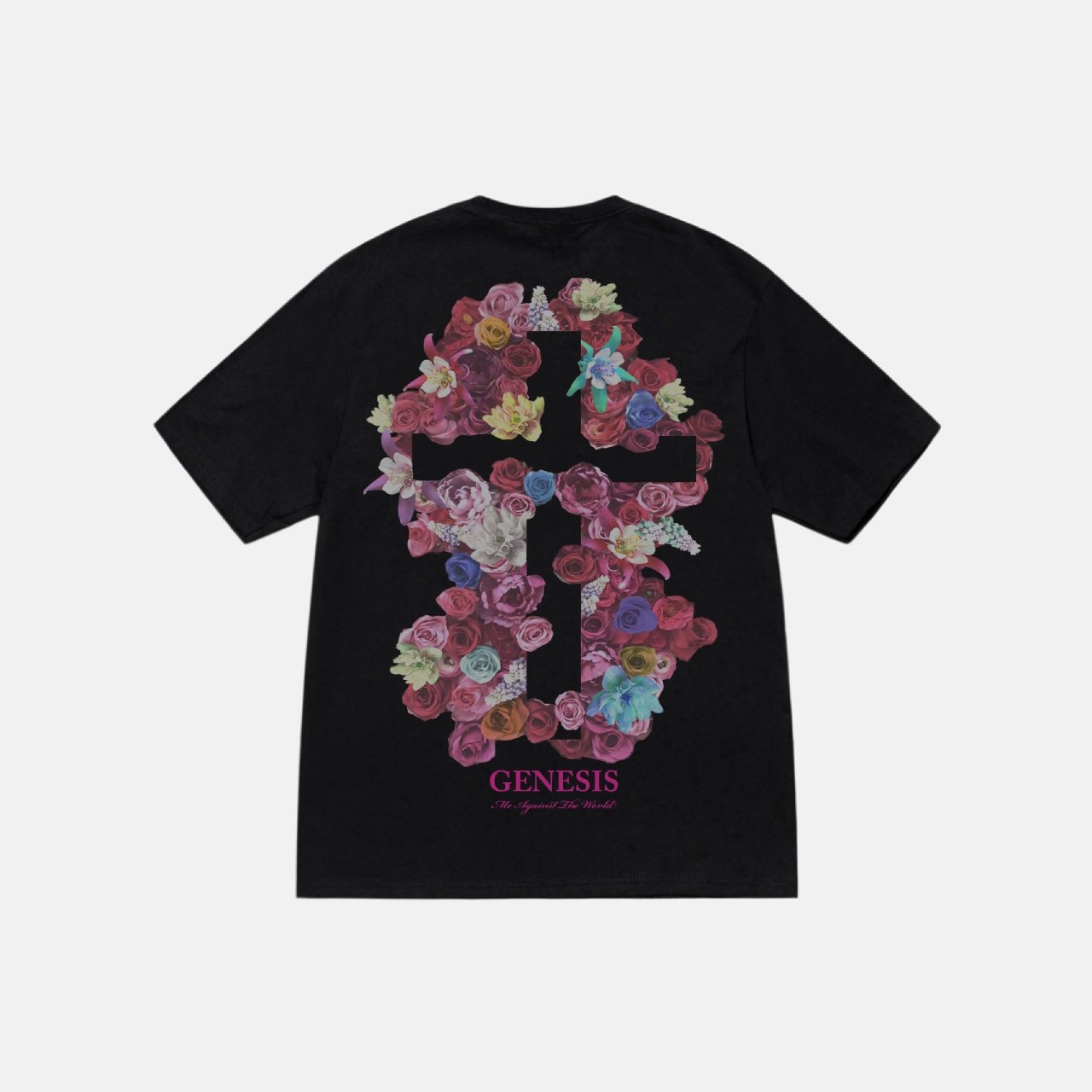 Floral Cross Tee